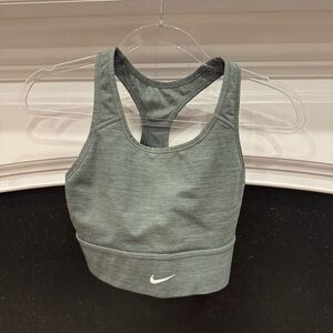 Nike Women's Heather Green Sports Bra Size M